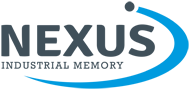 Nexus Logo industrial memory 90px tall