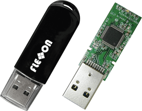 Encrypted USB memory stick by Flexxon