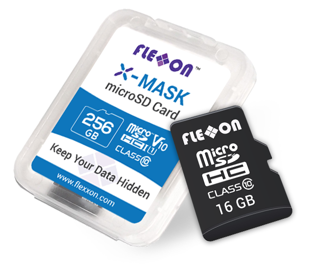 X Mask MicroSD Card PSD